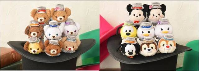 (左)トップハット ツムツム ユニベアシティセット/(右)トップハット ツムツム スタンダードセット