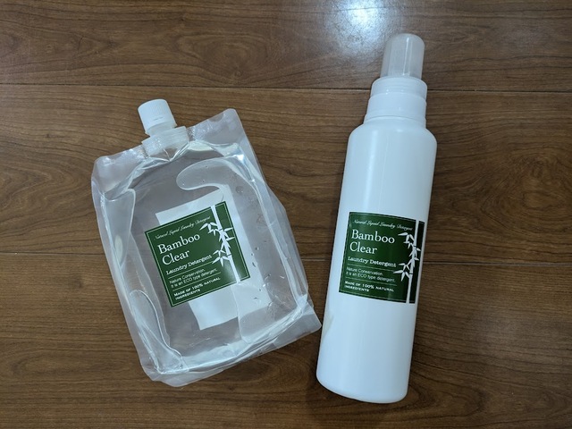 【バンブークリア】Amazonでは620mlのボトルタイプや、3L入りの大容量詰め替えサイズなどさまざまなバリエーションで販売されています