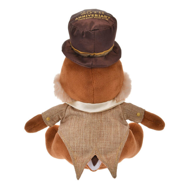 【東京ディズニーリゾート店限定】チップ ぬいぐるみ 東京ディズニーリゾート店25周年記念 3,600円