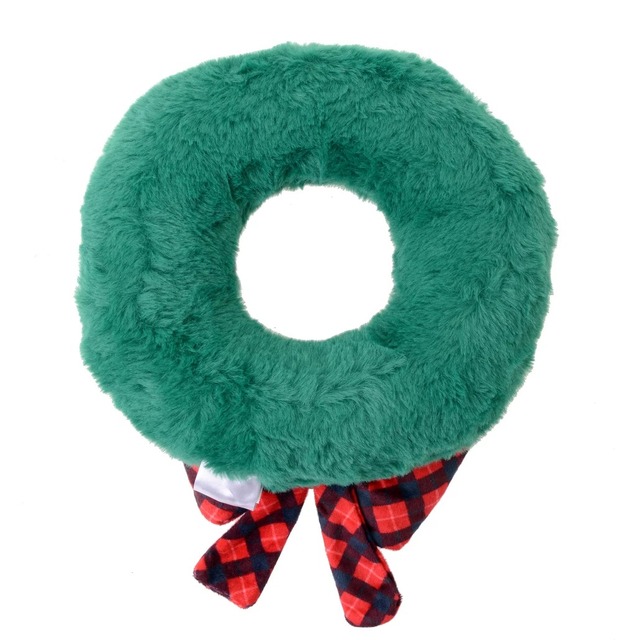 プルート ペット用おもちゃ クリスマスリース 2,420円