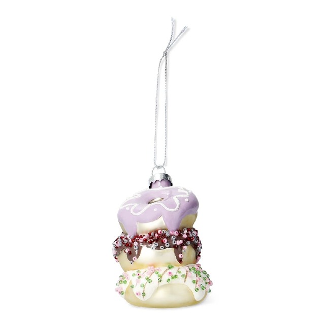 【フライングタイガー】オーナメント 550円　スイーツでデコるツリーもたまらない！