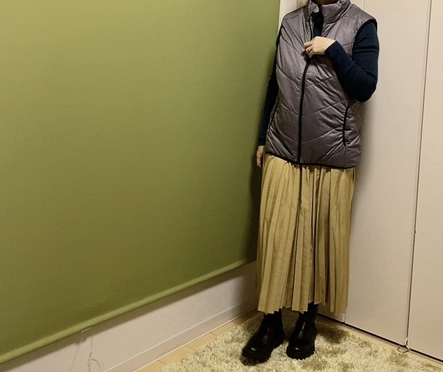 【ワークマン AERO STRETCH(エアロストレッチ)ベスト】ちょっとした外出にぴったり