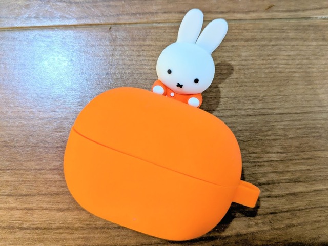 【studio CLIP　ミッフィーワイヤレスイヤホン】ミッフィーがちょこん♪見ているだけで癒されるデザインです