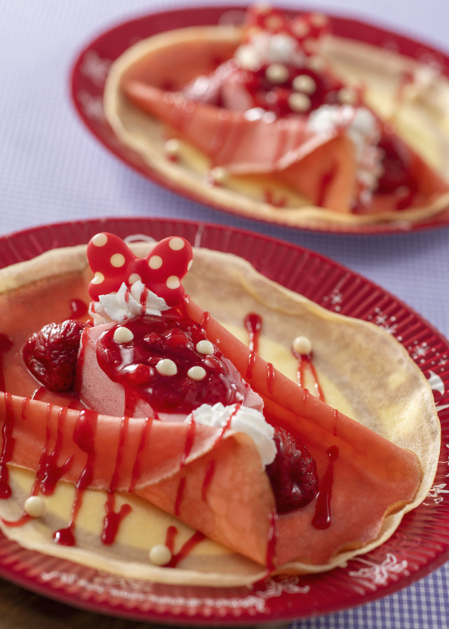 ストロベリーチーズブラウニークレープ