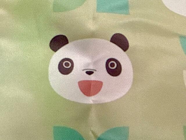 お口を開けたパンちゃんがかわいい！