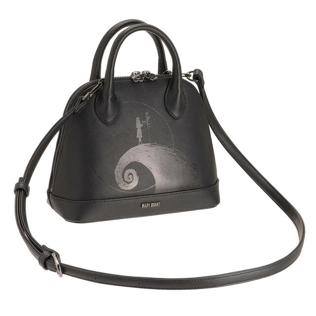 【MARY QUANT（マリークワント）×ナイトメアー・ビフォア・クリスマス】ジャック＆サリーデザイン 2WAYミニトート　¥15,400