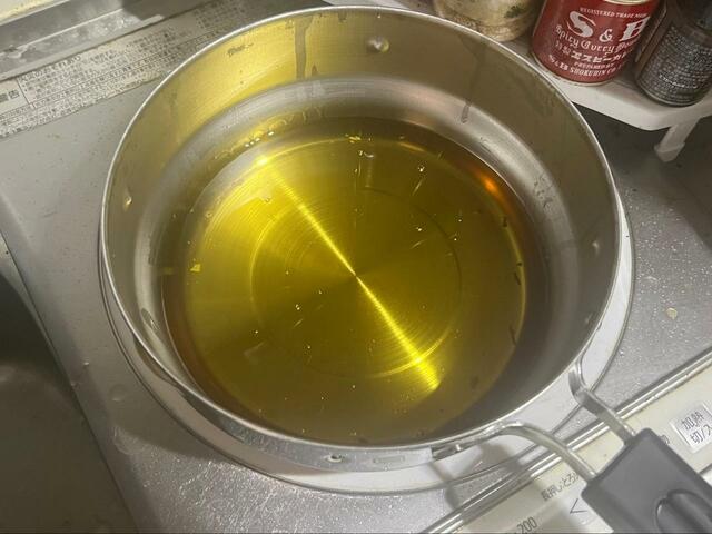 【揚げてお仕舞い】きれいな揚げ油に元通り♪