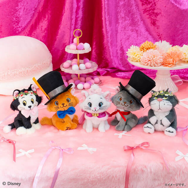 B賞 ぬいぐるみチャーム｜Happyくじ「Disney にゃん・にゃん・にゃん」