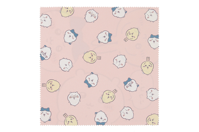 【Zoff×ちいかわ】ちいかわメガネ拭き(ピンク)900円(税込)