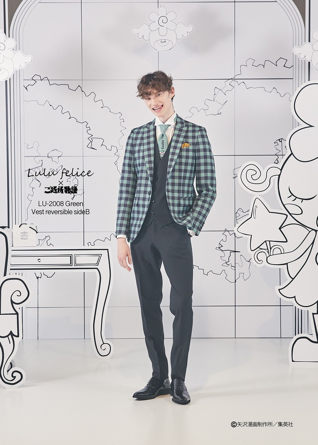 「Lulu felice×ご近所物語」新作ウェディングドレス　LU-2008_Green