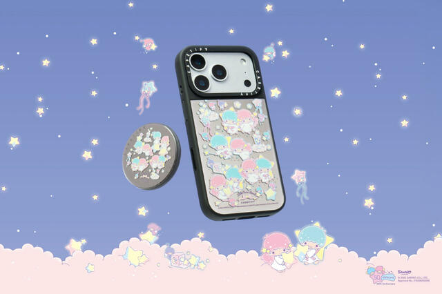 「リトルツインスターズ キキ＆ララ | CASETiFY」コレクション／スマホケースはApple、Samsung、Googleデバイスに対応！