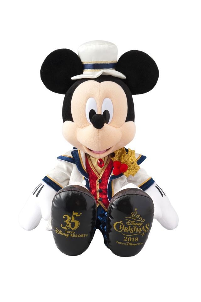 東京ディズニーシー　クリスマスぬいぐるみ　4,800円（2018年11月1日発売）