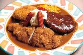 新宿の「カレー」名店／カレーハウス11イマサ　MEGAカレー 800円