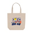 【ムーミン アラビア】「トートバッグ レベルクラブ」3,520円 ※9月発売予定/反抗心あふれるムーミンパパ。コミックスならではのユニークなデザインです