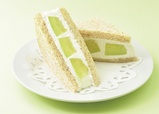 茨城県産メロンのサンドウィッチ