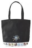 トートバッグ/底にはモンスターアイコン、背面にはパークオリジナルロゴをプリント