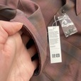 【UNIQLO U（ユニクロ ユー）　ヘビーフランネルオーバーサイズシャツ】厚手の生地で高級感がある