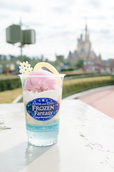 グレープシャーベットとブルーゼリーのサンデー｜東京ディズニーランド 2016年「アナとエルサのフローズンファンタジー」