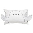 【ニトリ アイマスク付き枕カバー(DHシマエナガ)】シマエナガの翼もアイマスクに!サイズはデコネコver.と同じく約幅43×奥行63×高さ1cm