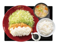 おろしカツ定食