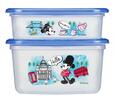 ジップロック コンテナー 長方形480ml&820ml 各1個入 <Disney> 24