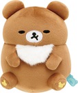 【リラックマ / みんなでまんぷくまくまく】まんぷくコロコロぬいぐるみ　チャイロイコグマ　2,200円