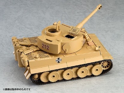 ガルパン】黒森峰女学園・西住まほの愛用戦車をデフォルメ立体化