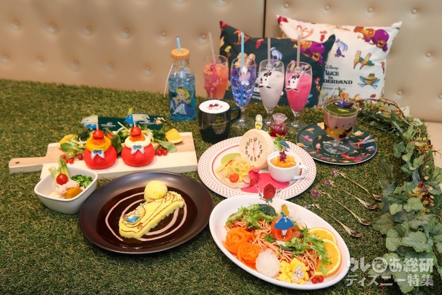 「ディズニー ふしぎの国のアリス」OH MY CAFE｜メニュー