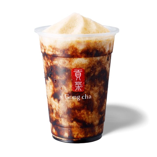 【ゴンチャ】黒糖ブラック ジェラッティー（FROZEN／M）　620円