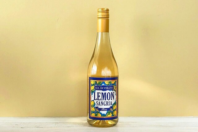 【カルディ レモンバッグ／レモン・サングリア・フィズ・ソル・デ・ベラーノ】アルコール濃度は11％で、ほんのりレモンの味がします