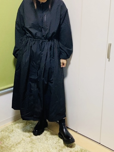 【GU リブニットソックスブーツ】ワンピースや7分丈パンツと合わせて足首を見せるコーデも◎