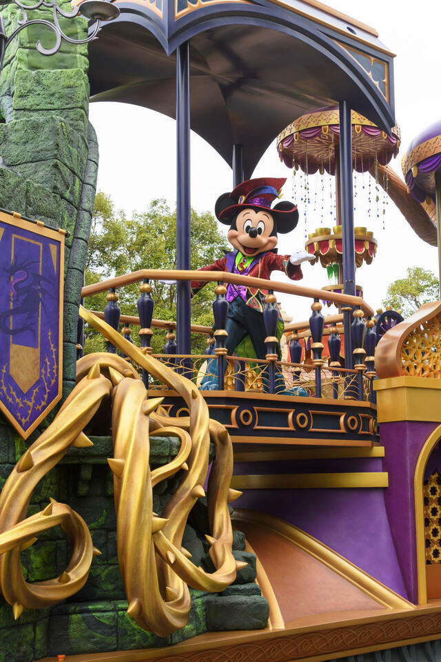 東京ディズニーランド「ザ・ヴィランズ・ハロウィーンInto the Frenzy”」プレスプレビューの様子