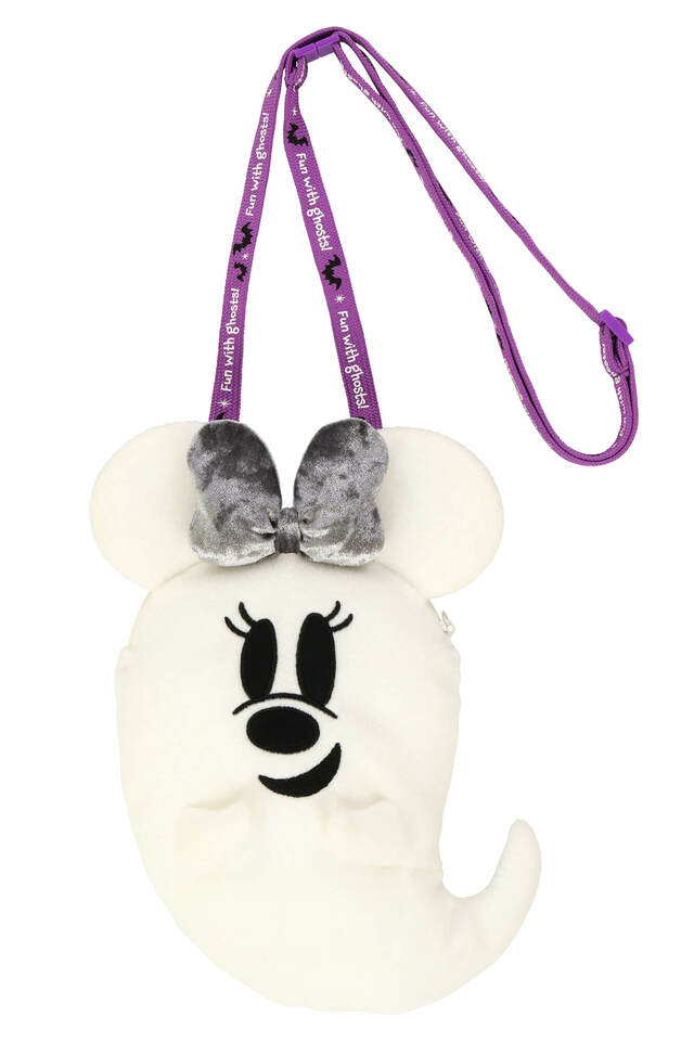 ショルダーバッグ 2,900円｜東京ディズニーリゾート「ディズニー・ハロウィーン」スペシャルグッズ｜販売店舗：東京ディズニーランド「ディズニー＆カンパニー」、東京ディズニーシー「スリーピーホエール・ショップ」｜発売日：2024年9月19日（木）