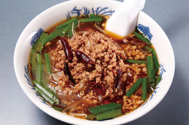 福源餃子房（大森海岸） 台湾ラーメン　700円