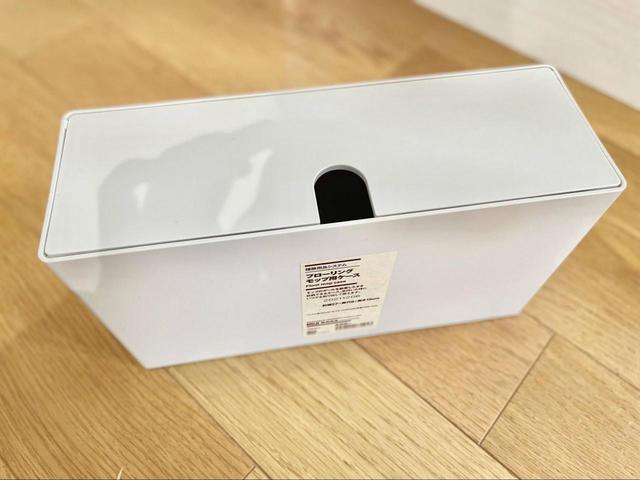 【無印良品　掃除用品システム　フローリングモップ用ケース】シンプルで出しっ放しでも気にならない