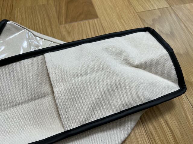 【3COINS 【推し活】参戦バッグ】マチがしっかりあるのが嬉しい