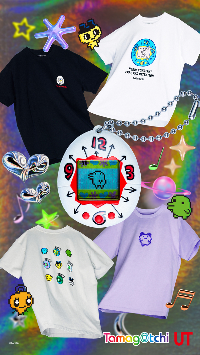 【ユニクロUT】UTオリジナル「たまごっち」￥2,990