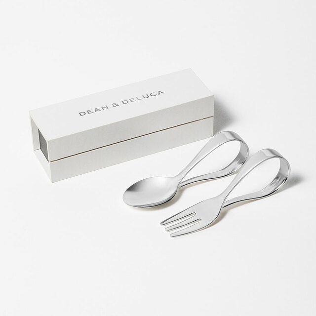 【DEAN ＆ DELUCA ベビーシリーズ】シルバーメッキカトラリー ギフト／￥6,380