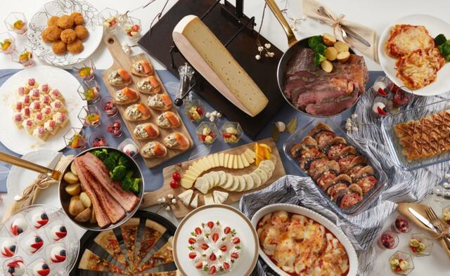 「ランチブッフェ~Cheese・Cheese・Cheese~」<期間:2025年12月2日~2026年1月31日>【チーズ好きにはたまらない“多彩なチーズメニュー”が大集結!「ランチブッフェ~Cheese・Cheese・Cheese~」開催!】