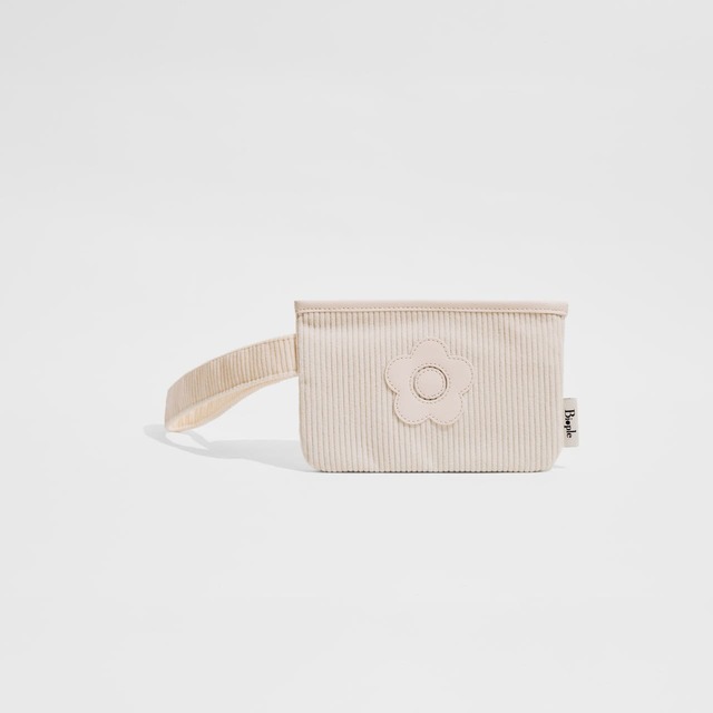 【MARY QUANT&Biople】MARY QUANT×Biople コーデュロイポーチS 3,080円