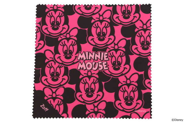 オリジナルメガネケース＆メガネ拭き ¥2,000｜DISNEY_CASE&CLOTH　DISNEY-CASE-PK｜Minnie Mouse Model｜Disney Collection created by Zoff Mickey & Friends（ディズニーコレクション クリエイテッドバイゾフ ミッキーアンドフレンズ）