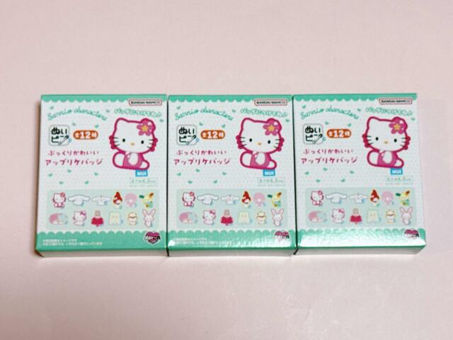 「ぬいピン サンリオキャラクターズ Part.2」をローソンで3個購入!