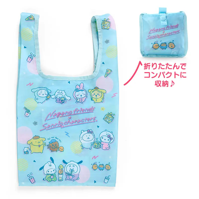 ナガノフレンズ×サンリオキャラクターズ　エコバッグ　1,485円
