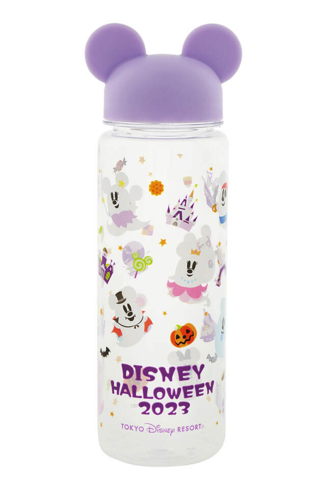 ドリンクボトル 1,900円｜東京ディズニーリゾート「ディズニー・ハロウィーン」2023スペシャルグッズ｜販売店舗：東京ディズニーランド「ディズニー&カンパニー」、東京ディズニーシー「エンポーリオ」