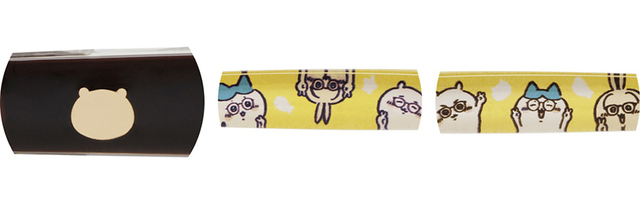 【Zoff×ちいかわ 第3弾】HAPPYモデル／メガネをかけてHAPPYなピースサイン♪