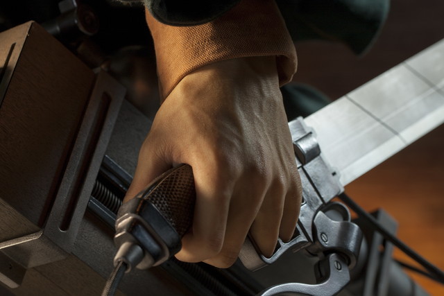 『進撃の巨人』兵士の手2 ©諫山創・講談社/「進撃の巨人」製作委員会　画像提供：ユニバーサル・スタジオ・ジャパン