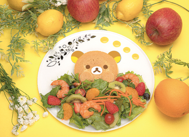 リラックマのフルーツサラダ　1,590円