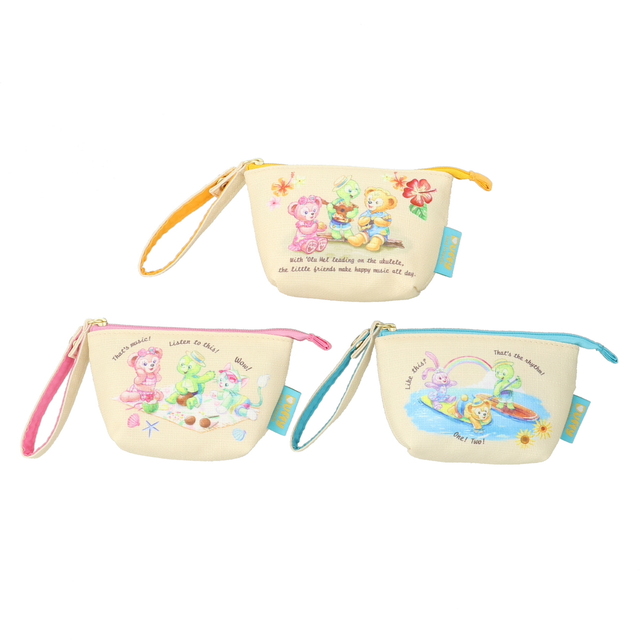  ダッフィー&フレンズのサニーファン「ポーチセット」