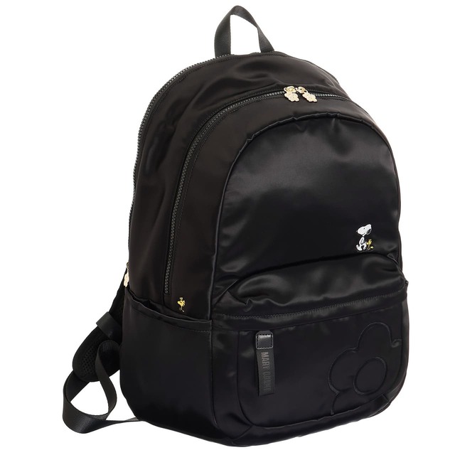 【マリークワント×PEANUTS】MARY QUANT × PEANUTS™ リュック (ブラック) ¥18,700(税込み)