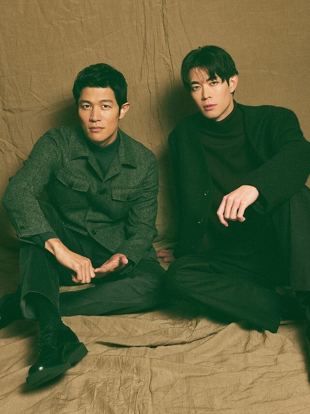 鈴木亮平＆宮沢氷魚　撮影：友野雄